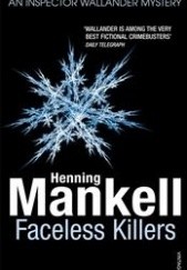 Okładka książki Faceless Killers Henning Mankell