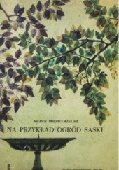 Okładka książki Na przykład Ogród Saski Artur Międzyrzecki