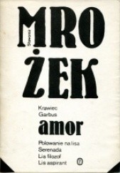 Okładka książki Amor Sławomir Mrożek