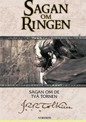 Okładka książki Sagan om de två tornen J.R.R. Tolkien