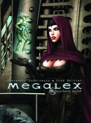Okładki książek z cyklu Megalex