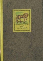 Okładka książki Strofy o zwierzętach Robert Stiller