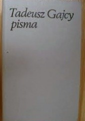 Okładka książki Pisma Tadeusz Gajcy