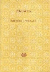 Okładka książki Wiersze i poematy Tadeusz Różewicz