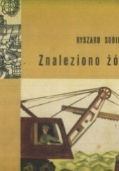 Okładka książki Znaleziono żółty skarb Ryszard Sobiesiak