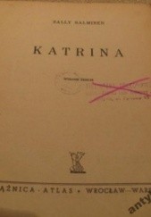 Okładka książki Katrina Sally Salminen