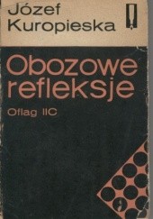 Okładka książki Obozowe refleksje. Oflag IIC Józef Kuropieska