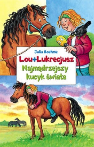 Okładki książek z cyklu Lou + Lukrecjusz