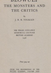 Okładka książki Beowulf : The Monsters and the Critics J.R.R. Tolkien