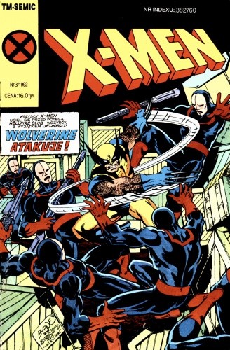 Okładki książek z cyklu X-Men