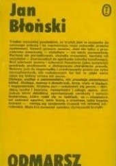 Okładka książki Odmarsz Jan Błoński