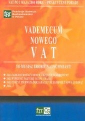 Okładka książki Vademecum nowego VAT Piotr Stefańczyk