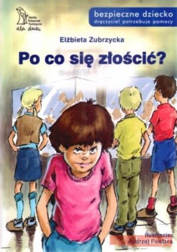Okładki książek z serii Bezpieczne Dziecko
