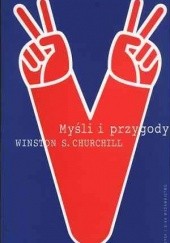 Okładka książki Myśli i przygody Winston Churchill