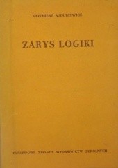 Okładka książki Zarys logiki