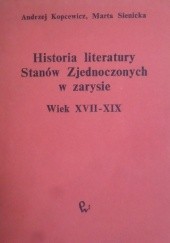 Historia literatury Stanów Zjednoczonych w zarysie. Wiek XVII-XIX