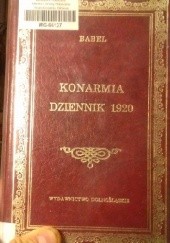 Okładka książki Konarmia. Dziennik 1920 Izaak Babel