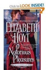 Okładka książki Notorious Pleasures Elizabeth Hoyt