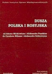 Okładka książki Dusza polska i rosyjska Andrzej de Lazari