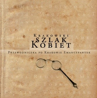 Okładki książek z cyklu Krakowski szlak kobiet