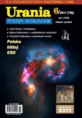 Okładka książki Urania - Postępy Astronomii 6/2011 Redakcja pisma Urania