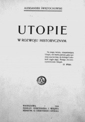 Okładka książki Utopie w rozwoju historycznym Aleksander Świętochowski