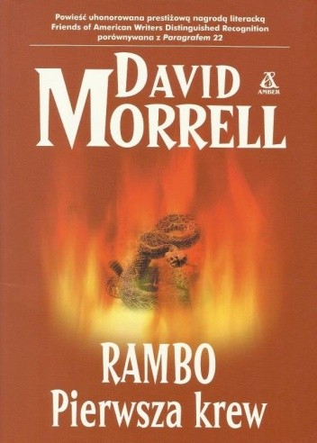 Okładki książek z cyklu Rambo