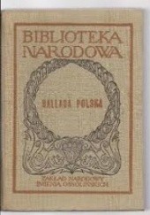 Okładka książki Ballada Polska Czesław Zgorzelski