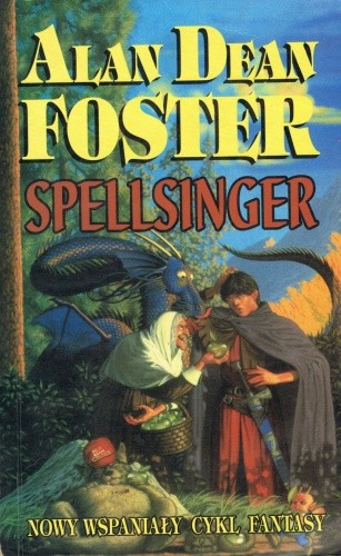 Okładki książek z cyklu Spellsinger