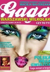 Okładka książki Gaga Warszawski Wilkołak Maciej Balcerzak