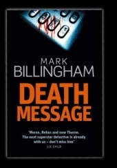 Okładka książki Death Message Mark Billingham