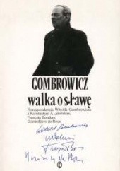 Okładka książki Walka o sławę Część 2 Witold Gombrowicz, Konstanty A. Jeleński