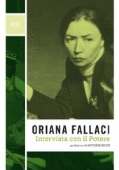 Okładka książki Intervista con il Potere Oriana Fallaci