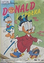 Okładka książki Donald i spółka nr 1 Redakcja magazynu Kaczor Donald