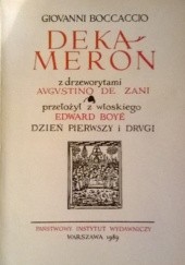 Okładka książki Dekameron, t. 1-5 Giovanni Boccaccio