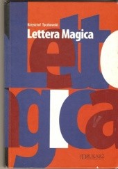 Okładka książki Lettera magica Krzysztof Tyczkowski