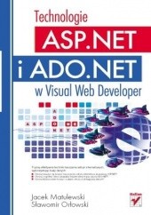 Okładka książki Technologie ASP.NET i ADO.NET w Visual Web Developer