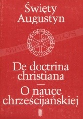 Okładka książki O nauce chrześcijańskiej św. Augustyn z Hippony