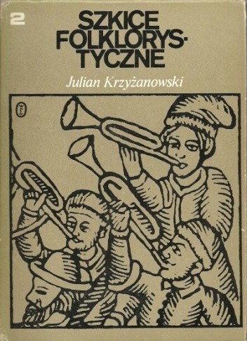 Okładki książek z cyklu Szkice folklorystyczne