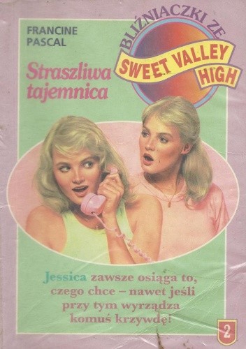 Okładki książek z cyklu Bliźniaczki ze Sweet Valley High