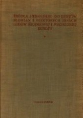 Okładka książki Źródła hebrajskie do dziejów Słowian i niektórych innych ludów Środkowej i Wschodniej Europy Franciszek Kupfer, Tadeusz Lewicki