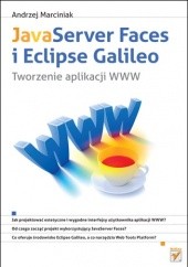 Okładka książki JavaServer Faces i Eclipse Galileo. Tworzenie aplikacji WWW Andrzej Marciniak