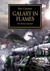 Okładka książki Galaxy in Flames Ben Counter