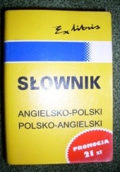 Słownik angielsko-polski, polsko-angielski - ex libris