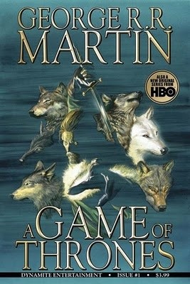 Okładki książek z cyklu George R.R. Martin's A Game of Thrones