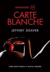 Okładka książki Carte blanche Jeffery Deaver