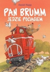 Okładka książki Pan Brumm jedzie pociągiem