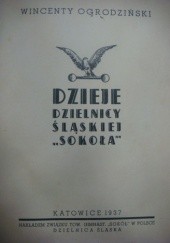Okładka książki Dzieje dzielnicy śląskiej „Sokoła”. Wincenty Ogrodziński