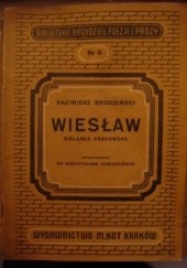 Okładka książki Wiesław. Sielanka krakowska Kazimierz Brodziński