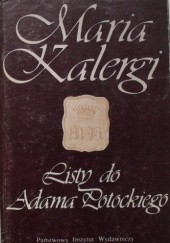 Okładka książki Listy do Adama Potockiego Maria Kalergi